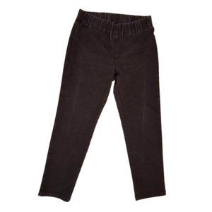 SOFT SURROUNDINGS Black Denim Pull-On Jeans - Women's M Petite
